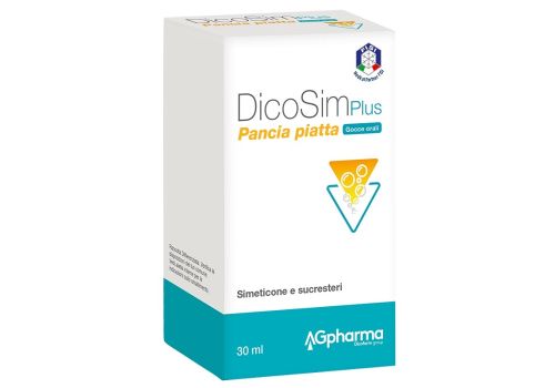 Dicosim Plus 30 ml dispositivo medico per gonfiore addominale gocce orali 30ml