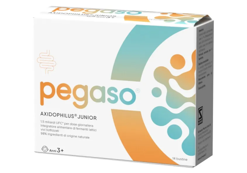 Pegasio Axiboulardi Junior integratore di fermenti latttici 14 bustine