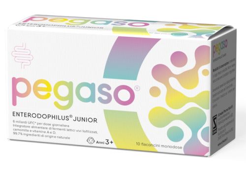 pegaso enterodophilus junior integratore di fermenti lattici 10 flaconcini 