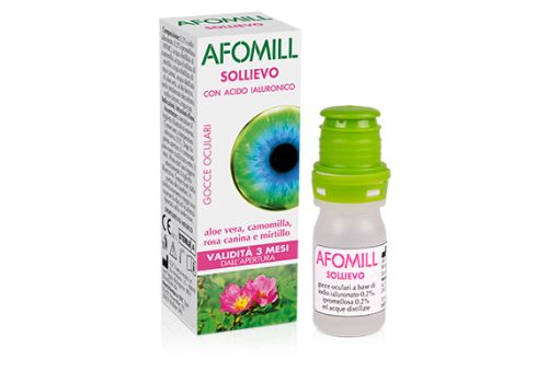 Afomill Sollievo  gocce oculari lubrificanti 10ml