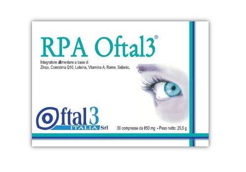 RPA Oftal 3 integratore per la funzione visiva 30 compresse
