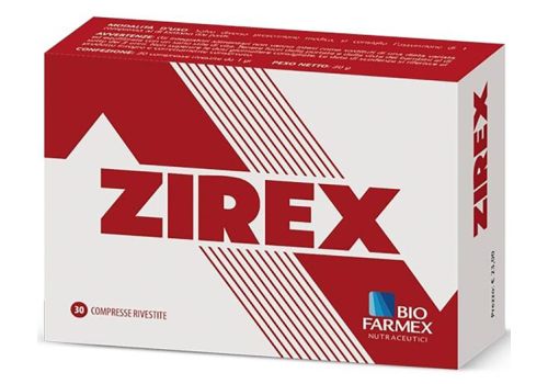 Zirex integratore per il benessere dell'organismo 30 compresse