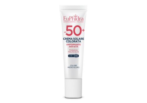 Euphidra ka crema solare colorata anti-età colore medio-scuro spf50+ 30ml