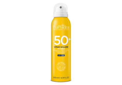Euphidra spf 50+ solare invisibile per il corpo spray 200ml