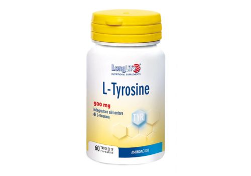 L-Tyrosine integrator e per il benessere muscolare 60 tavolette