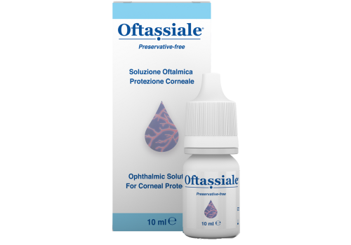 Oftassiale soluzione oftalmica per la protezione corneale 10ml