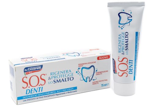 SOS DENTI DENTIFRICIO RIGENERA E PROTEGGE SMALTO 75ML