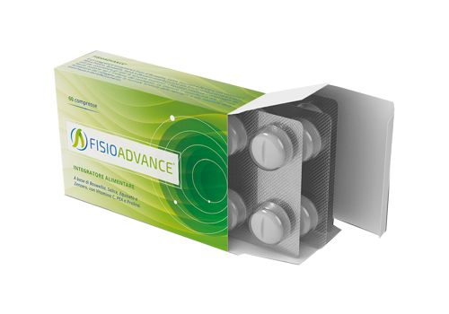 Fisioadvance integratore per la funzionalità articolare 60 compresse