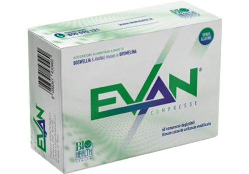 Evan integratore per la funzione articolare e digestiva 60 compresse
