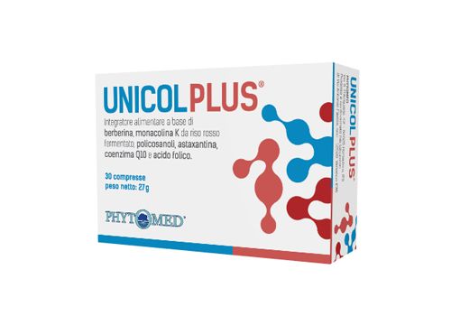 Unicol Plus integratore per il controllo del colesterolo 30 compresse