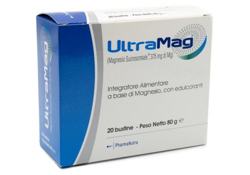 Ultramag integratore per il benessere muscolare e nervoso 20 bustine | offerta speciale