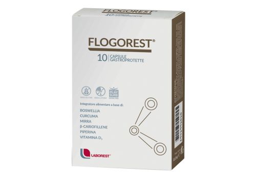 Flogorest integratore per il benessere muscolare e articolare 10 capsule