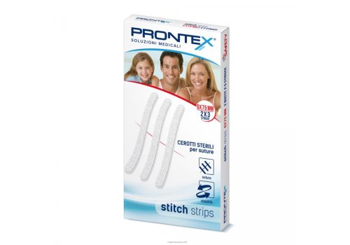 PRONTEX STITCH STRIPS 6X75 10P