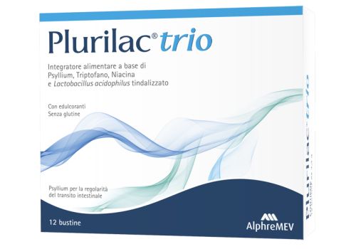 Plurilac Trio integratore per la regolarità del transito intestinale 12 bustine
