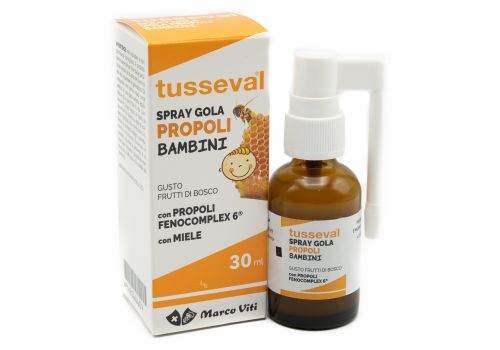 TUSSEVAL GOLA PROPOLI SPRAY BAMBINI 30ML