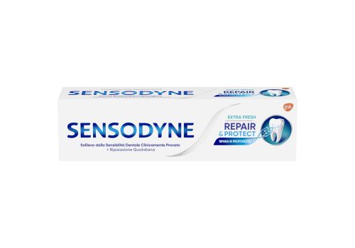 Sensodyne Repair&Protect Dentifricio Quotidiano Denti Sensibili Igiene Dentale Extra Fresh 75ml