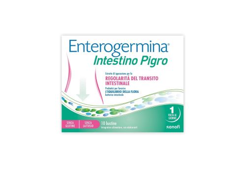 Enterogermina Intestino Pigro regolarità del transito intestinale 10 bustine