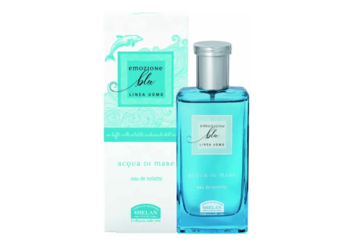 Helan emozione blu acqua di mare eau de toilette uomo natural spray 50ml