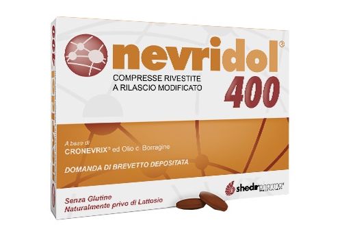 Nevridol 400 integratore per il benessere del sistema nervoso 40 compresse