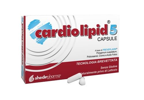 Cardiolipid 5 integratore per il colesterolo 30 capsule