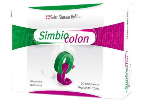 Simbiocolon integratore per la funzione gastro-intestinale 20 compresse