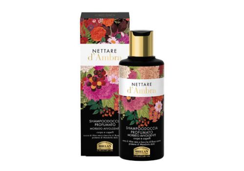 Nettare d'ambra shampoo doccia delicato pelli sensibili 200ml