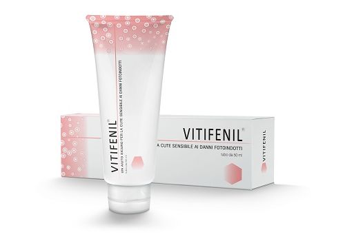 Vitifenil crema viso per contrastare i danni fotoindotti 50ml
