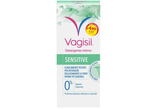 Vagisil detergente intimo sensitive 250ml + 75ml