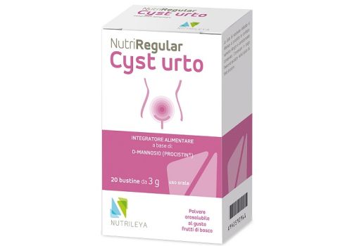 Nutriregular Cyst Urto integratore per il benessere urinario 20 bustine