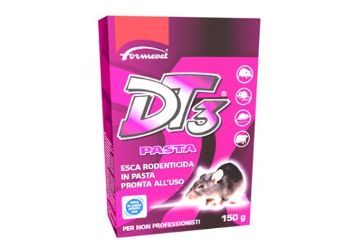DT3 pasta rodenticida 150 grammi