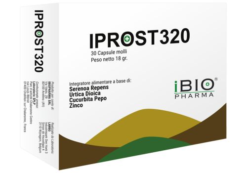 Iprost 320 integratore per la prostata 30 capsule molli