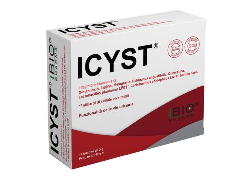 Icyst integratore per il benessere delle vie urinarie 14 bustine