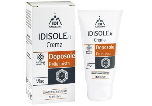 Idisole.it crema doposole per pelle mista 50ml