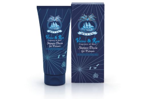 Vetiver & Rum shampoo doccia gel profumato tonificante 250ml