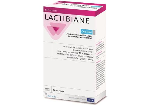 Lactibiane Cnd 10M integratore a base di probiotici 30 capsule
