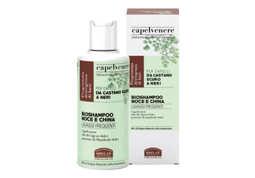 Capelvenere bioshampoo alla noce e china 200ml