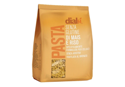 Dialsì risoni pasta di mais e riso senza glutine 300 grammi