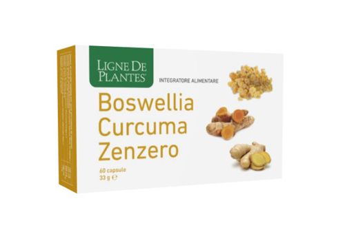 Boswellia curcuma zenzero integratore per la funzionalità articolare 60 capsule
