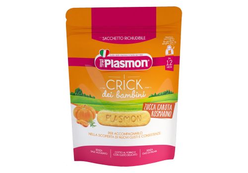 Plasmon Crick dei bambini zucca carota rosmarino 100 grammi 