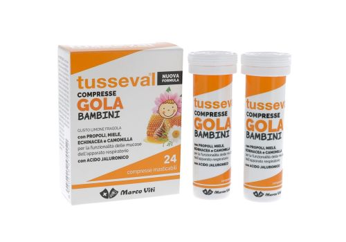 TUSSEVAL GOLA BAMBINI 24CPR