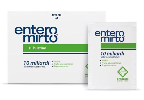 Entero Mirto integratore di fermenti lattici vivi 10 bustine