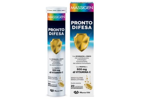 Massigen Pronto Difesa integratore per le difese immunitarie 20 compresse