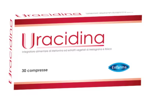 Uracidina integratore per il benessere delle vie urinarie 30 compresse
