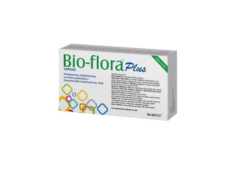 Bio-Flora plus integratore di fermenti latttici 30 capsule