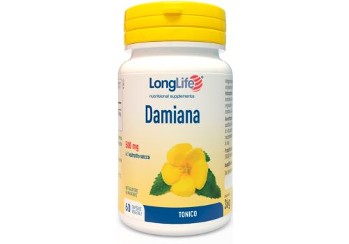 Longlife Damiana estratto secco integratore tonico 60 capsule