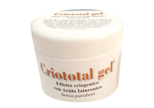 Criototal gel effetto cirogenico con acido ialuronico 250ml