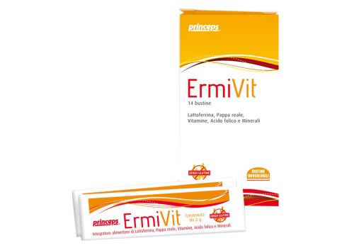 Ermivit integratore contro stanchezza e affaticamento  14 stick pack 