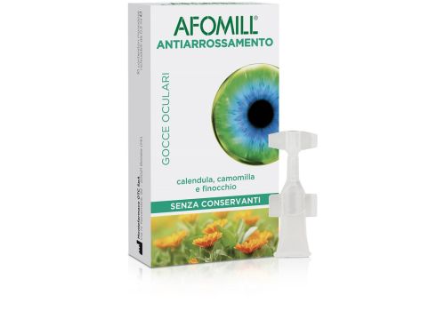 Afomill Antiarrossamento gocce oculari 10 contenitori monodose 0,5ml