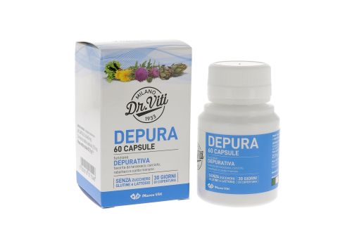 Depurativo integratore con funzione depurativa 60 capsule