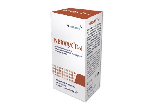 Nervax Dol iIntegratore ad azione tonica e per il benessere del sistema nervoso 10 bustine